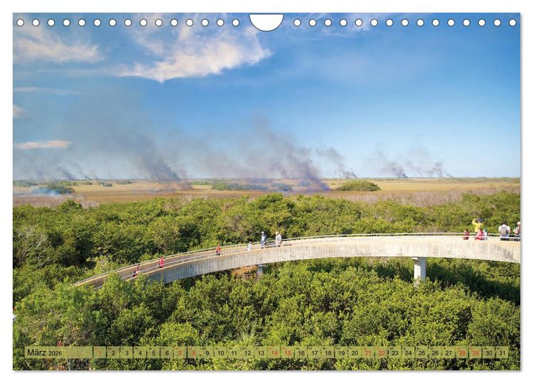 Produktbild: GEOclick calendar: Florida (Wandkalender 2026 DIN A4 quer), CALVENDO Monatskalender