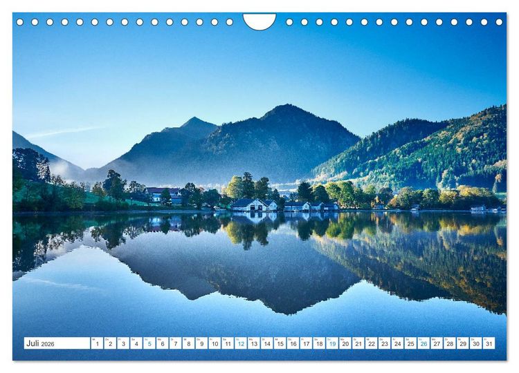 Produktbild: Am Wasser entlang in den Alpen (Wandkalender 2026 DIN A4 quer), CALVENDO Monatskalender