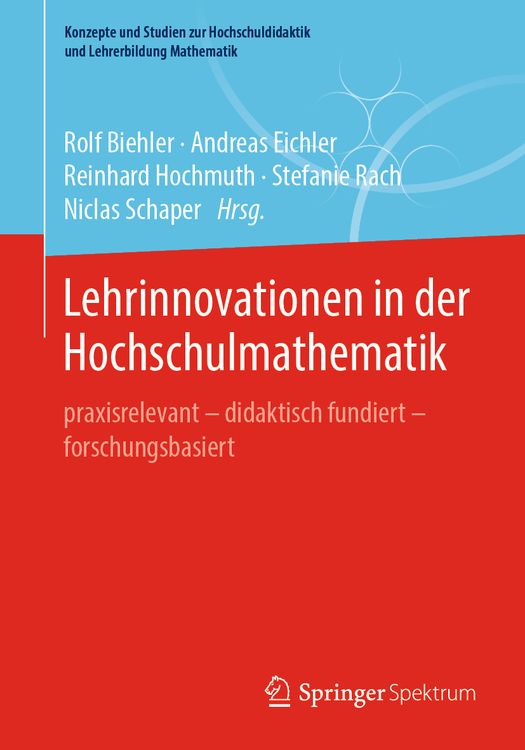 Bild vom Artikel Lehrinnovationen in der Hochschulmathematik vom Autor Rolf Biehler