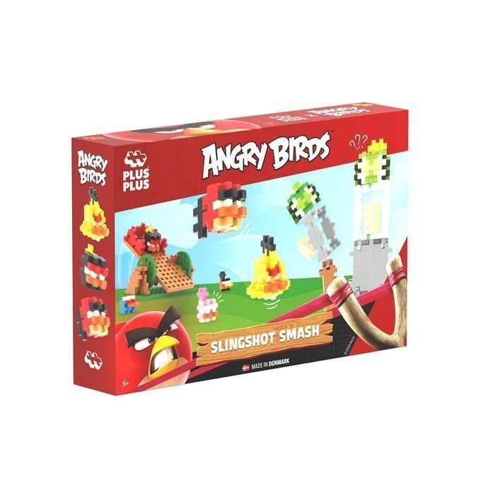 Produktbild: PLUS PLUS - 300 Kreativ Bausteine Angry Birds Schleuder