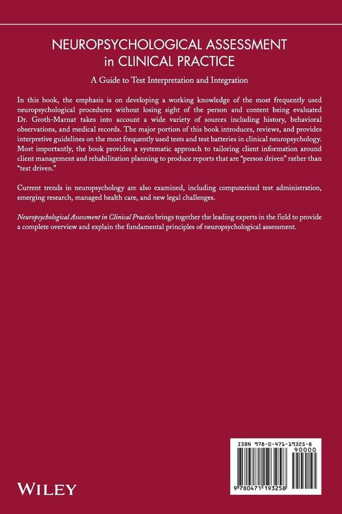 Produktbild: Neuropsychological Assessment in Clinical Practice