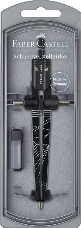 Produktbild: Faber-Castell Schnellverstellzirkel Twister 17cm 3fach sortiert