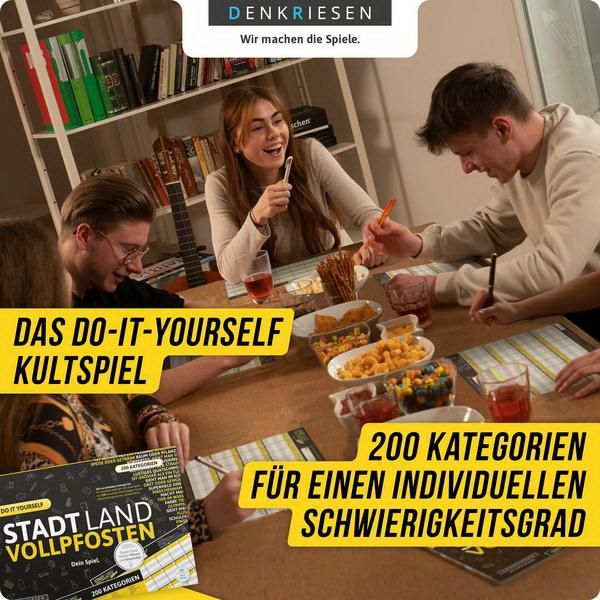 Produktbild: Denkriesen - Stadt Land Vollpfosten&reg; Do It Yourself Edition &ndash; "Dein Spiel."