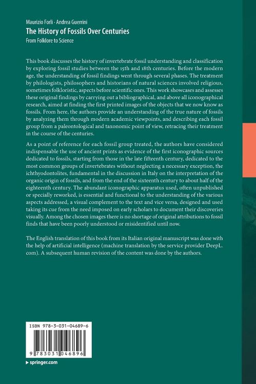 Produktbild: The History of Fossils Over Centuries