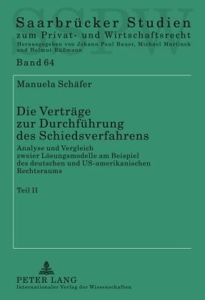 Produktbild: Die Vertraege zur Durchfuehrung des Schiedsverfahrens