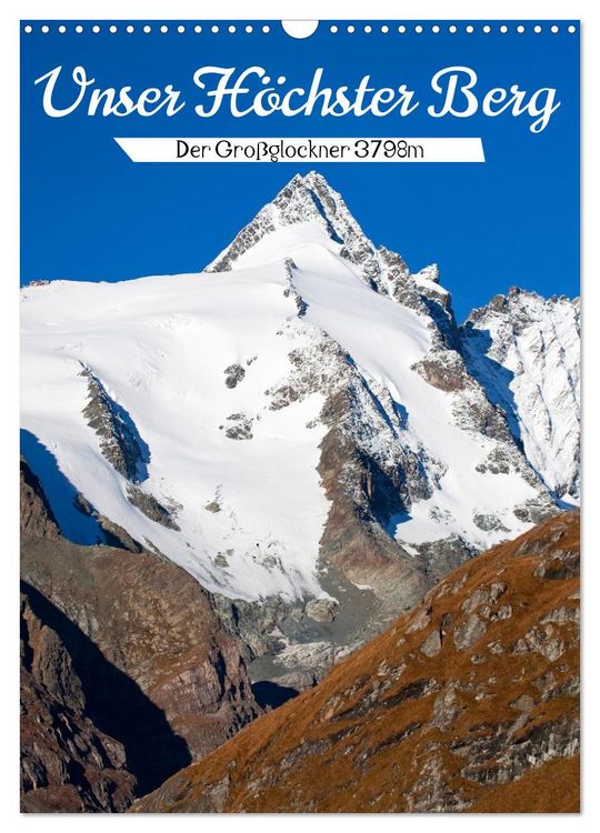 Produktbild: Unser H&ouml;chster Berg (Wandkalender 2027 DIN A3 hoch), CALVENDO Monatskalender