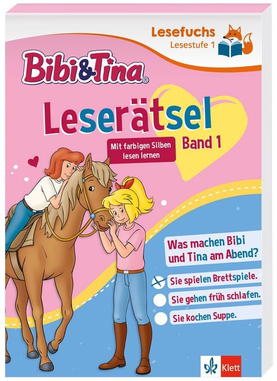 Produktbild: Lesefuchs Bibi & Tina: Leser&auml;tsel Lesestufe 2, Band 1