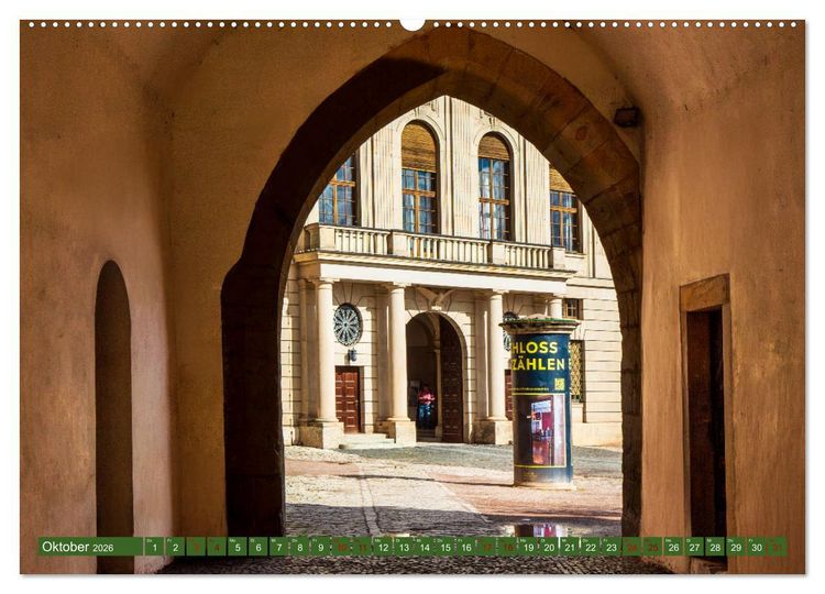Produktbild: Klassikerstadt Weimar - Reise durch das sch&ouml;ne Th&uuml;ringen (Wandkalender 2026 DIN A2 quer), CALVENDO Monatskalender