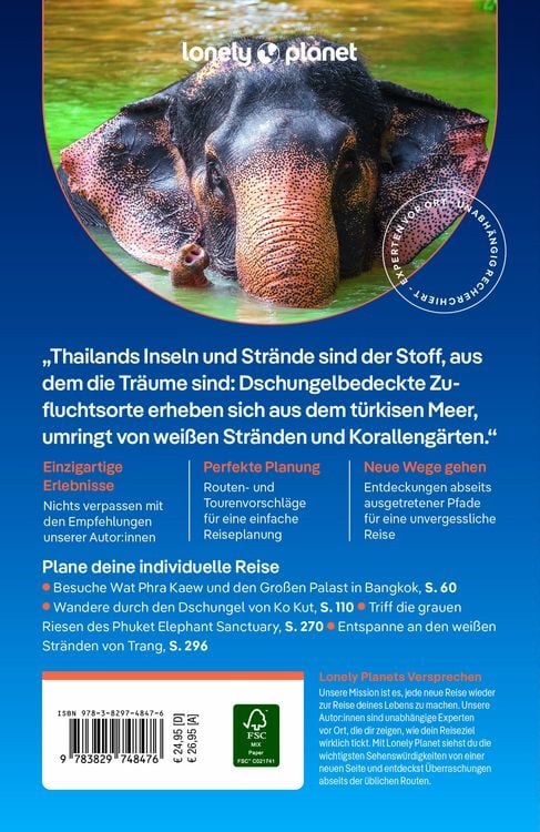Produktbild: LONELY PLANET Reiseführer Thailand Inseln & Strände