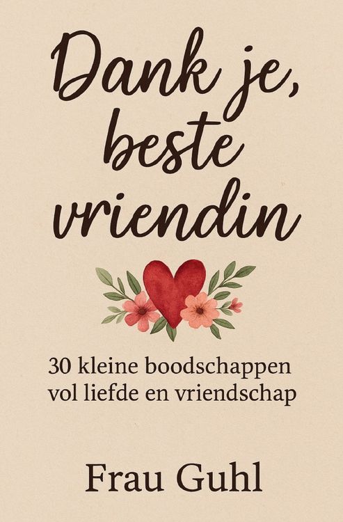 Produktbild: Danke je, beste vriendin