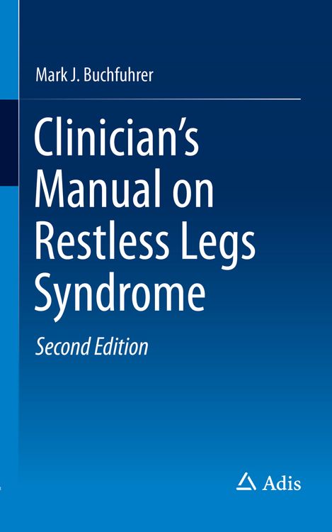 Produktbild: Clinician's Manual on Restless Legs Syndrome