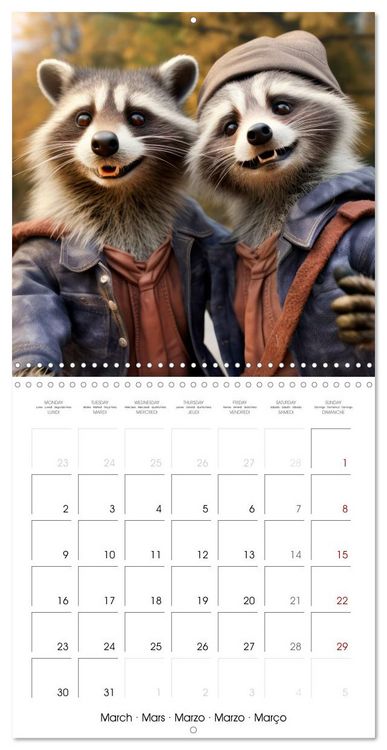 Produktbild: Jolly Selfies (Wall Calendar 2026 12 &times; 12 Inch) CALVENDO 12 Month Wall Calendar