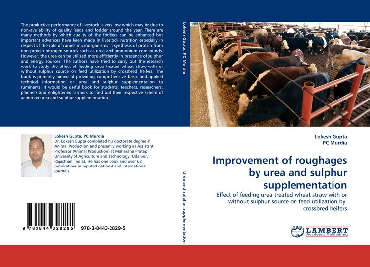 Produktbild: Improvement of roughages by urea and sulphur supplementation