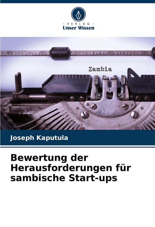 Produktbild: Bewertung der Herausforderungen f&uuml;r sambische Start-ups