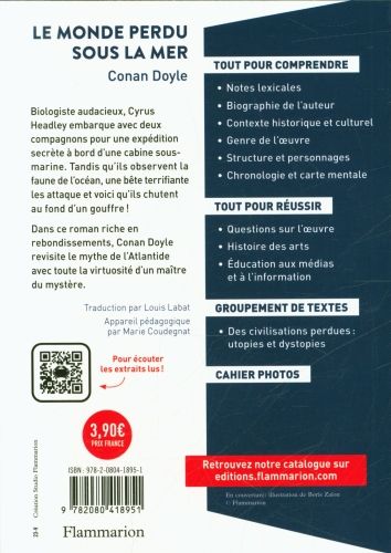 Produktbild: Le monde perdu sous la mer