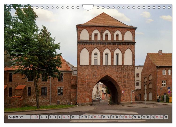 Produktbild: Stralsunder Impressionen (Wandkalender 2026 DIN A4 quer), CALVENDO Monatskalender