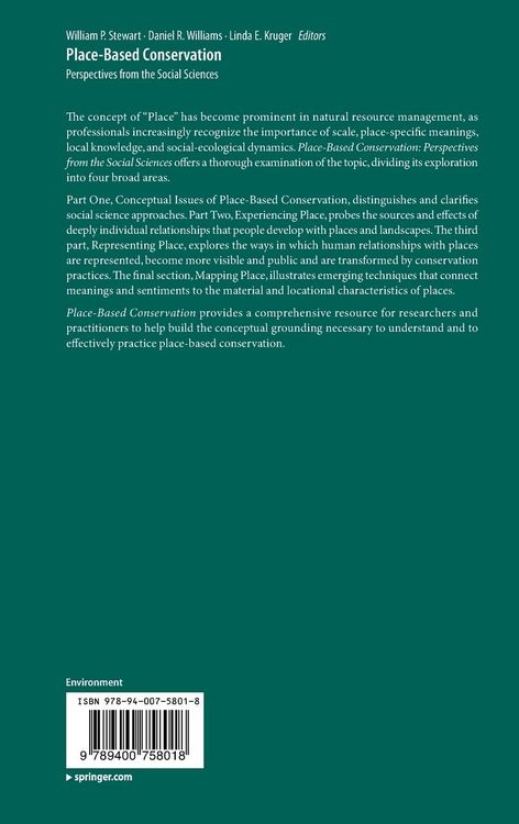 Produktbild: Place-Based Conservation