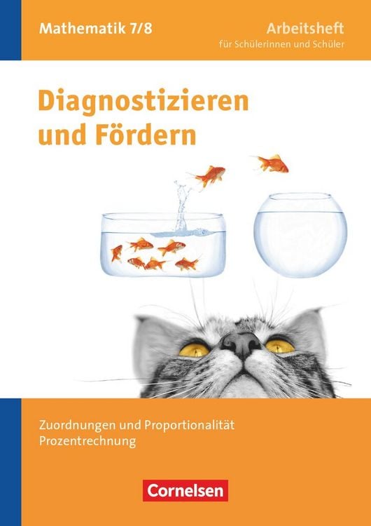 Produktbild: Diagnostizieren und F&ouml;rdern - Arbeitshefte - Mathematik - 7./8. Schuljahr