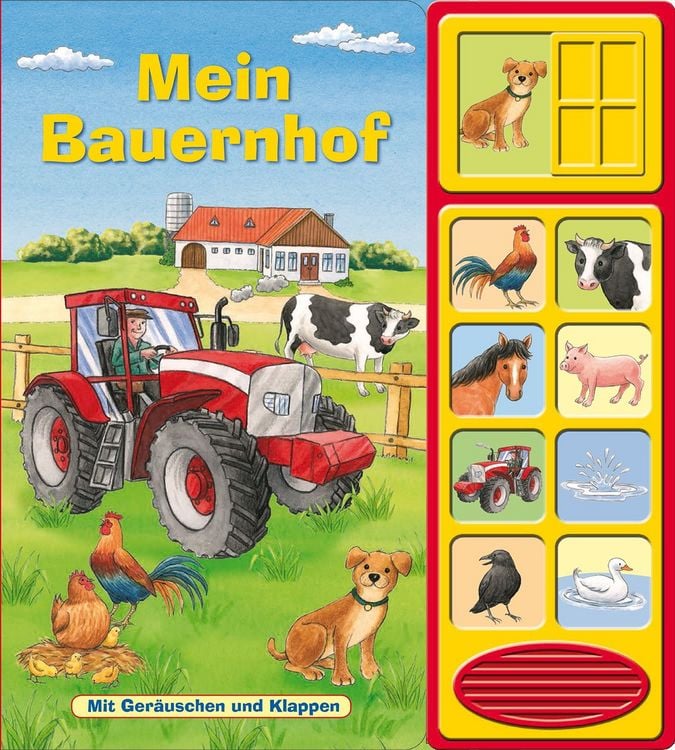Produktbild: Klappen-Ger&auml;usche-Buch, Mein Bauernhof