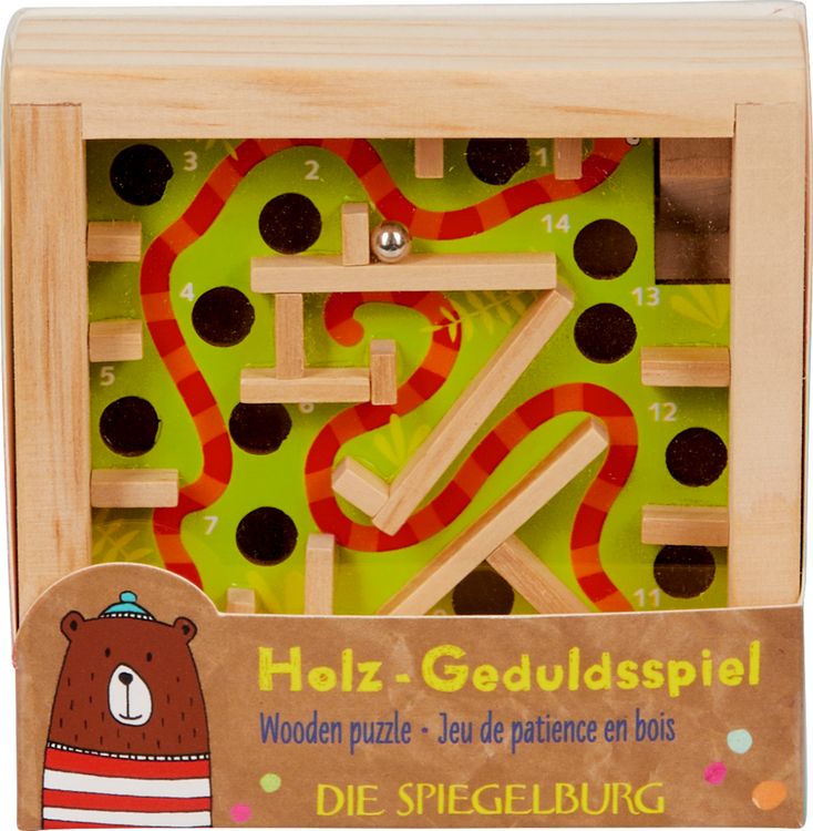 Produktbild: Holz-Geduldsspiel