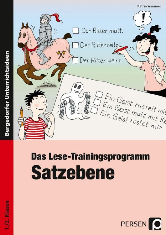 Produktbild: Das Lese-Trainingsprogramm: Satzebene