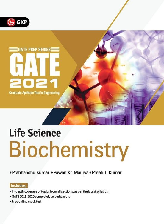 Produktbild: GATE 2021 - Life sciences Biochemistry - Guide
