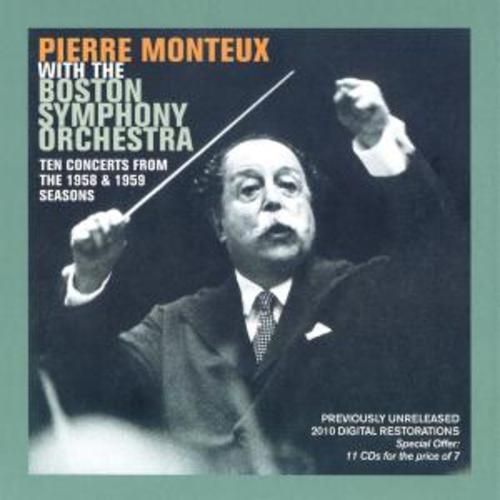 Produktbild: Monteux/Boston SO: Pierre Monteux & Boston SO-10 Unver&ouml;ff