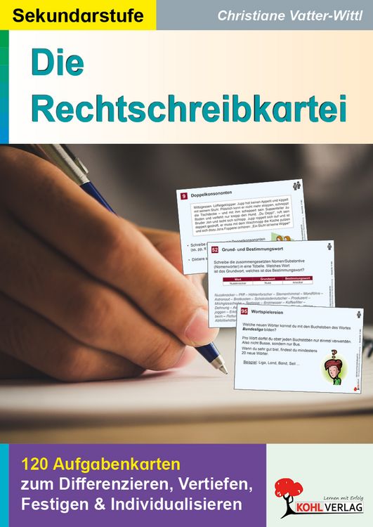 Produktbild: Die Rechtschreibkartei