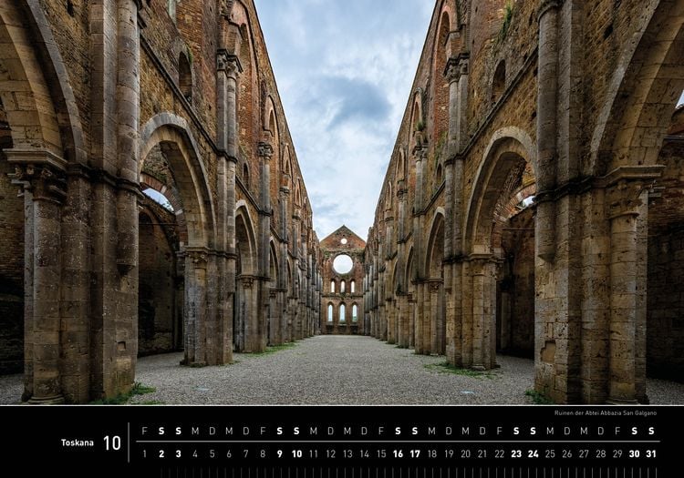 Produktbild: Toskana Premiumkalender 2027
