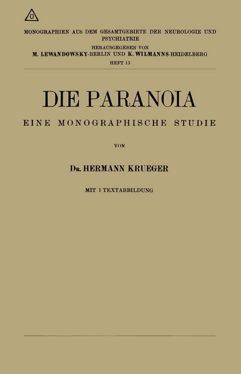 Produktbild: Die Paranoia
