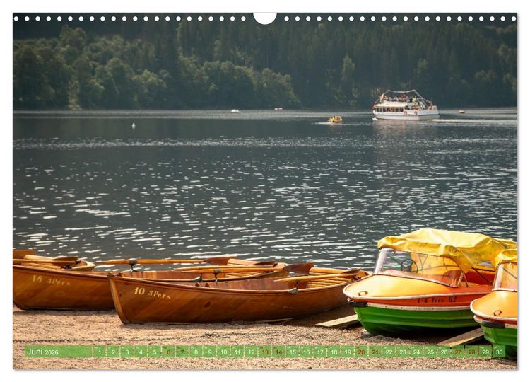 Produktbild: Der Titisee im Schwarzwald (Wandkalender 2026 DIN A3 quer), CALVENDO Monatskalender