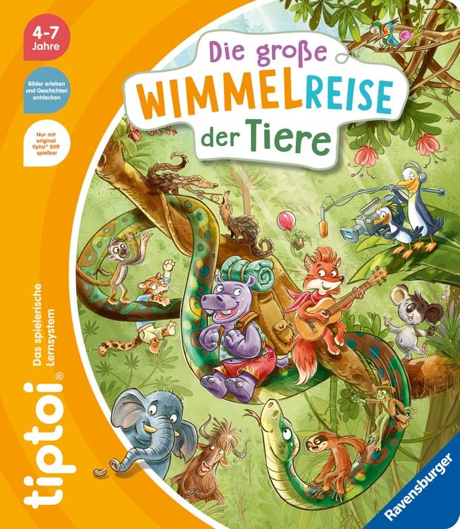 Bild vom Artikel Tiptoi® - Die große Wimmelreise der Tiere vom Autor Anja Kiel