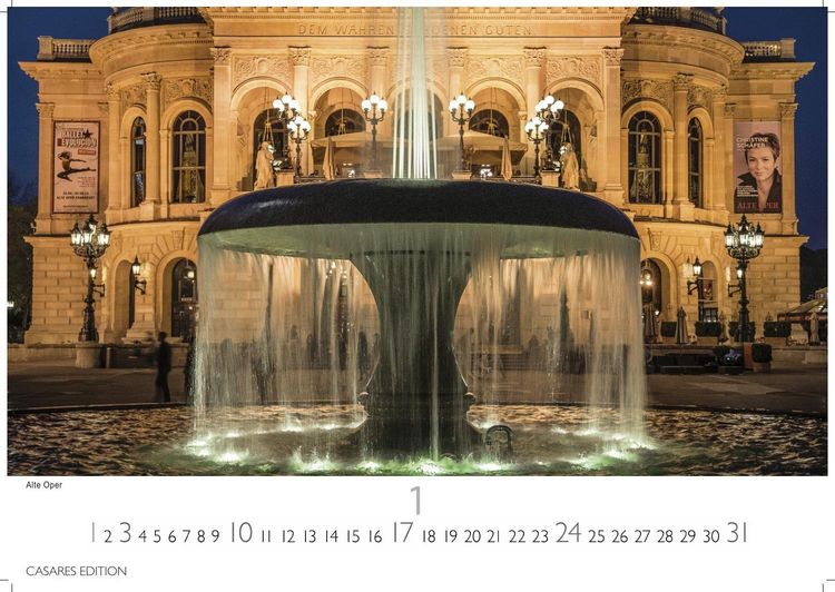 Produktbild: Frankfurt Kalender 2027 &ndash; Wandkalender | Fotokalender Deutschland 24x35cm &ndash; faszinierende Stadtansichten der Mainmetropole mit 12 gro&szlig;formatigen Bildern