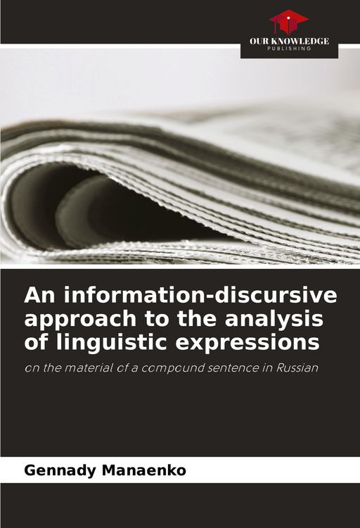 Produktbild: An information-discursive approach to the analysis of linguistic expressions