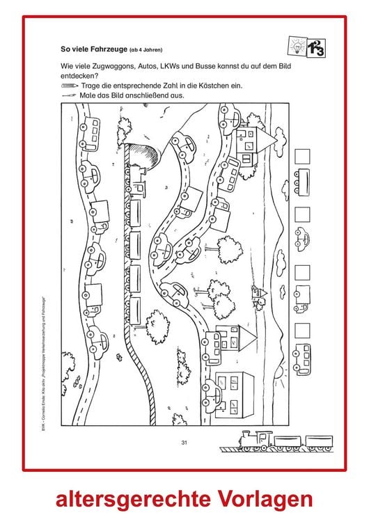 Produktbild: Kita aktiv Projektmappe Verkehrserziehung und Fahrzeuge