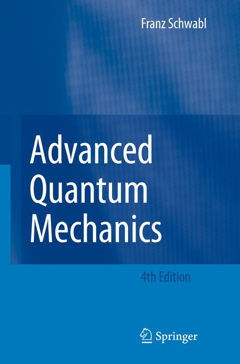 Produktbild: Advanced Quantum Mechanics