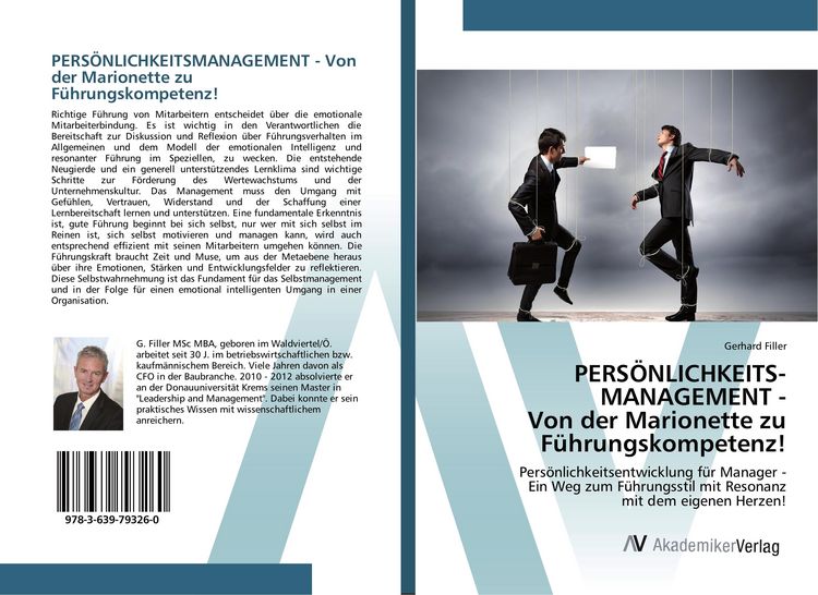 Produktbild: PERS&Ouml;NLICHKEITS&shy;MANAGEMENT - Von der Marionette zu F&uuml;hrungskompetenz!