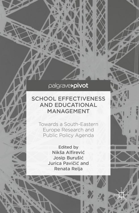 Produktbild: School Effectiveness and Educational Management