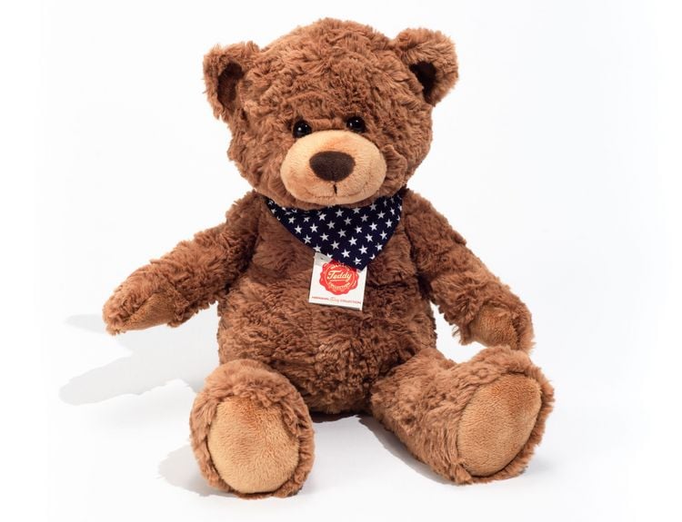 Produktbild: Teddy Hermann 91366 - Teddy braun, sitzend, 38 cm, Pl&uuml;schtier, B&auml;r
