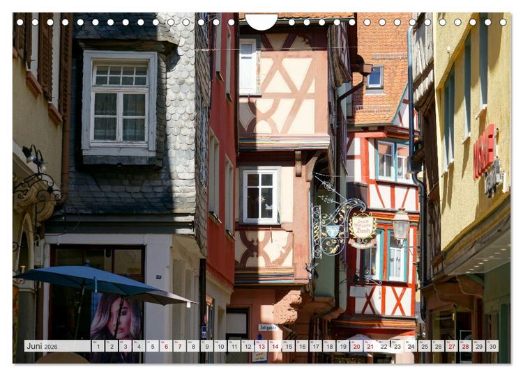 Produktbild: Spaziergang in Wertheim (Wandkalender 2026 DIN A4 quer), CALVENDO Monatskalender