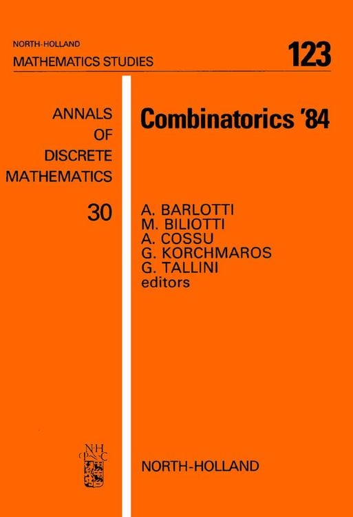 Produktbild: Combinatorics '84