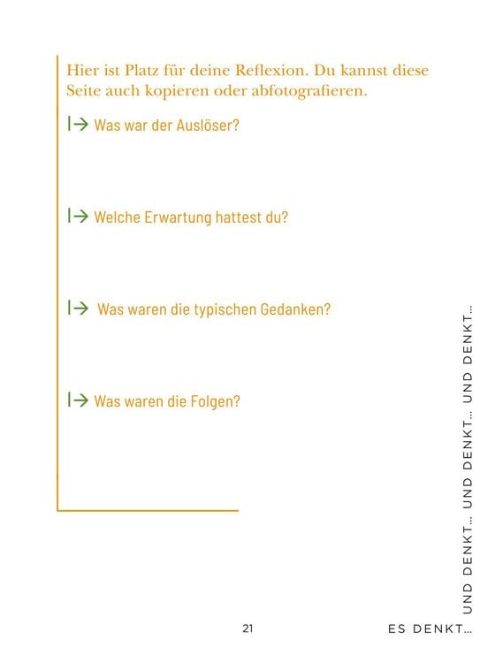 Produktbild: Die 1-Minuten-Strategie gegen Overthinking