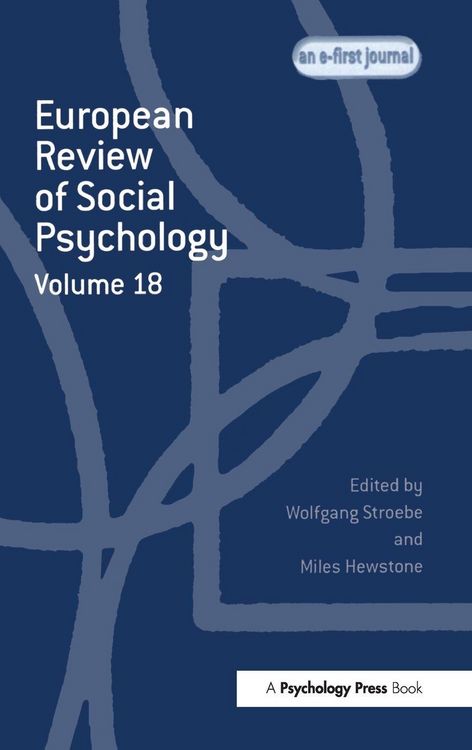 Produktbild: European Review of Social Psychology