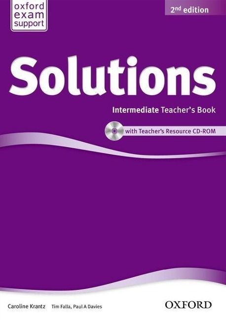 Produktbild: Solutions: Intermediate: Teacher's Book and CD-ROM Pack
