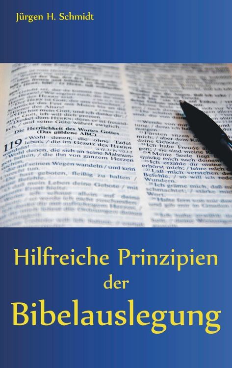 Produktbild: Hilfreiche Prinzipien der Bibelauslegung