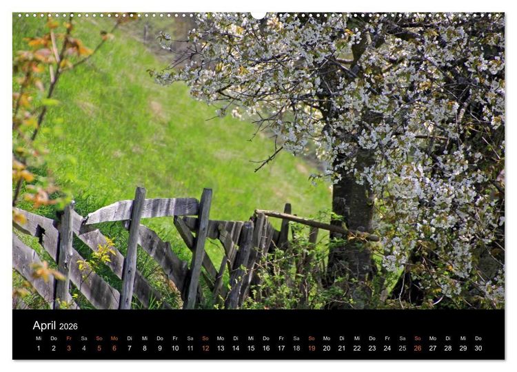 Produktbild: Das Ultental und seine Jahreszeiten (Wandkalender 2026 DIN A2 quer), CALVENDO Monatskalender