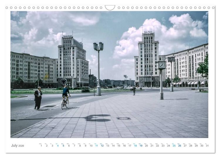 Produktbild: Berlin - Vintage Views (Wall Calendar 2026 DIN A3 landscape), CALVENDO 12 Month Wall Calendar