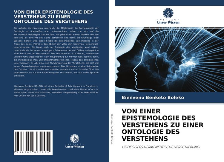 Produktbild: Von einer Epistemologie des Verstehens Zu einer Ontologie des Verstehens