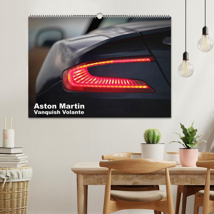 Produktbild: Aston Martin Vanquish Volante (Wandkalender 2026 DIN A2 quer), CALVENDO Monatskalender