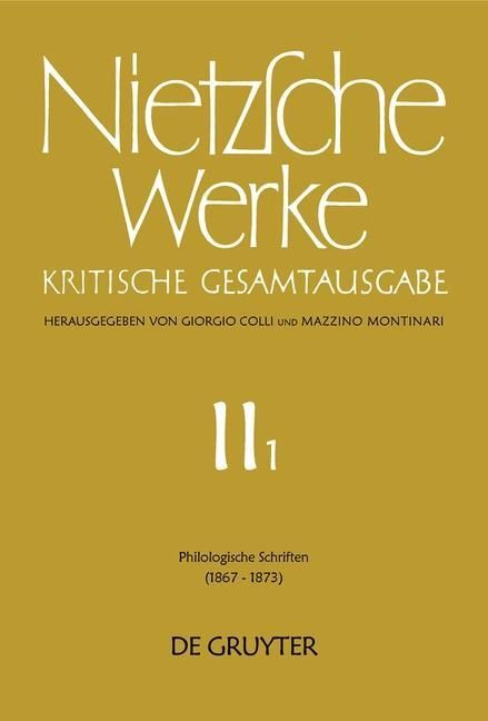Produktbild: Philologische Schriften